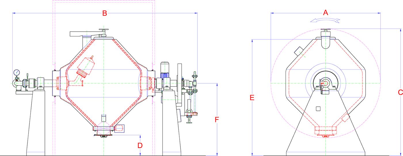 Dimensions diagram